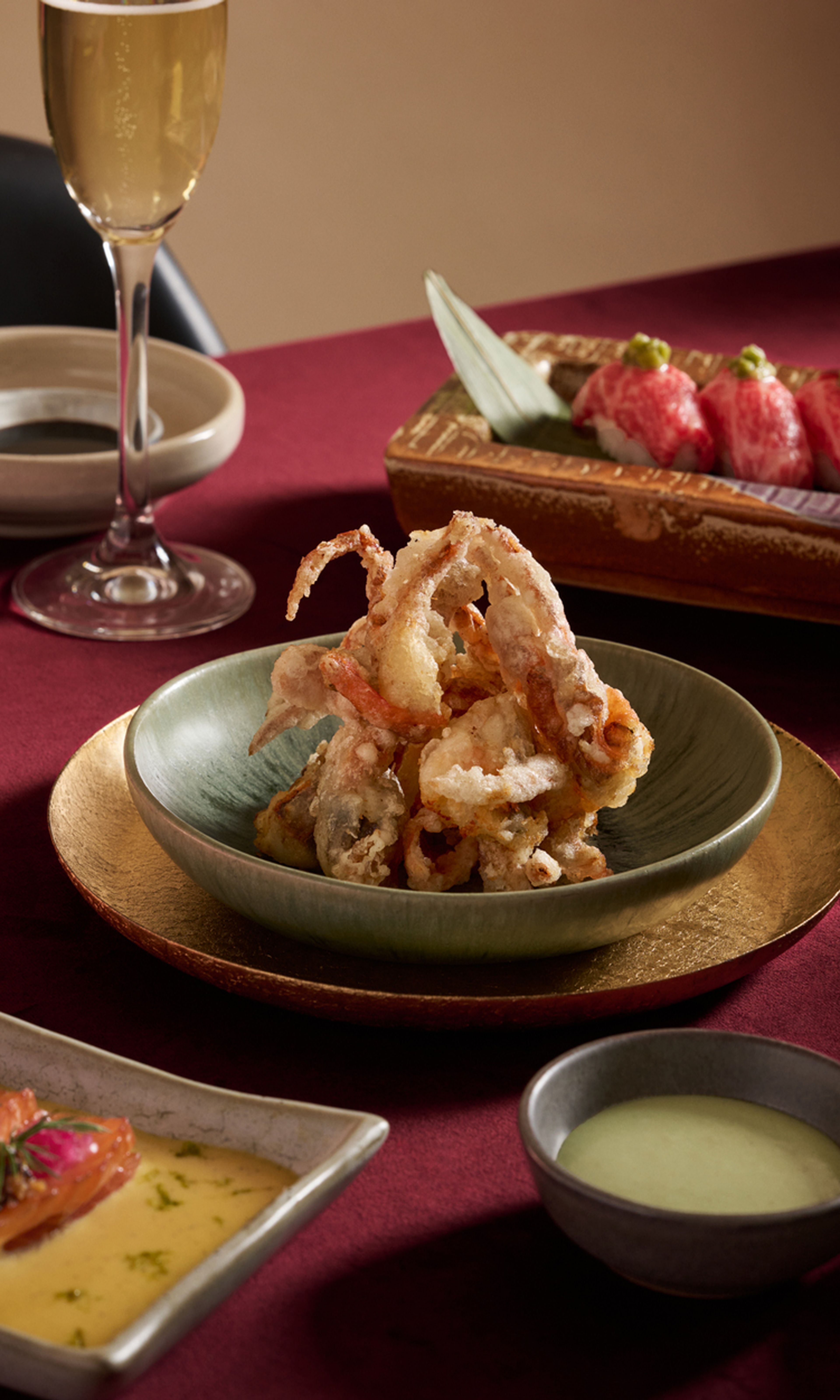 Christmas lunch, Christmas menu, sushi, Sticks'n'Sushi London