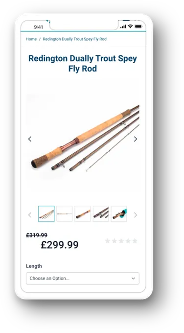 With increased costs of Trustpilot Wind & Kite created a custom integration for Angling Active. This system pulls reviews from Trustpilot into Magento so that Angling Active are free to move to any other supplier in the future without losing their data.