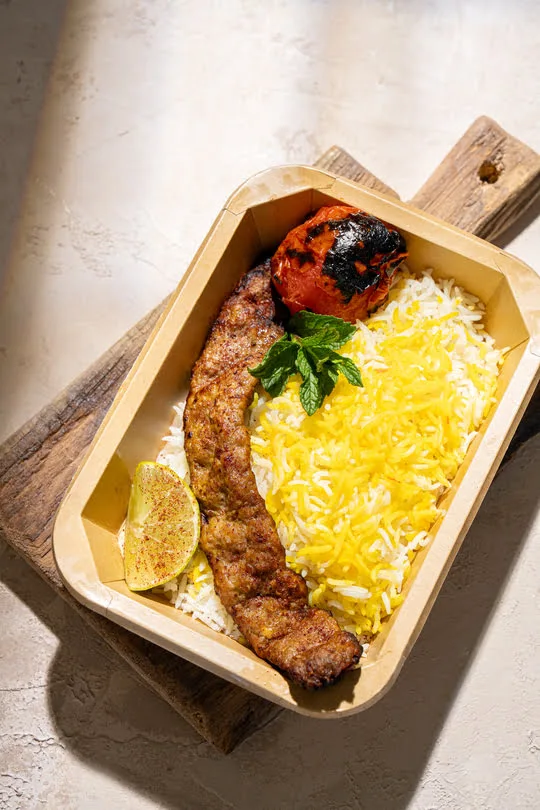 Kabab Kubideh ba Polo