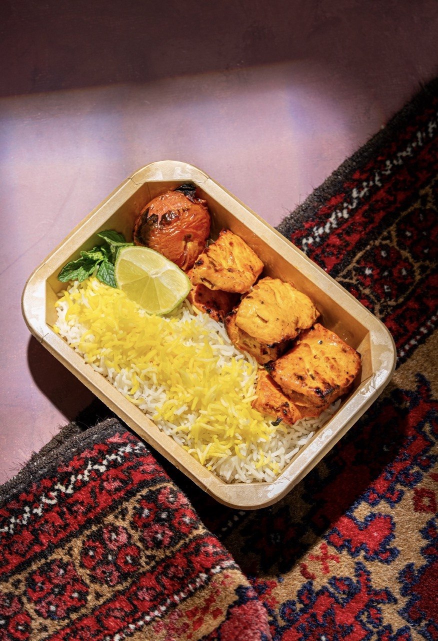 Jujeh Kabab ba Polo