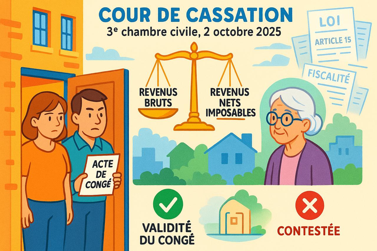 Bail d'habitation : Arrêt de la Cour de cassation, troisième chambre civile, 2 octobre 2025, Pourvoi n° 24-12.308