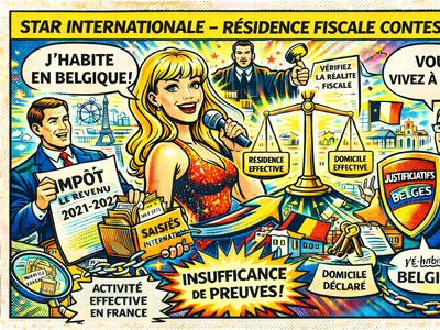 Angèle et soupçons de fraude fiscale : Arrêt de Cour d’Appel de Paris, 4 février 2026, n°25/05313