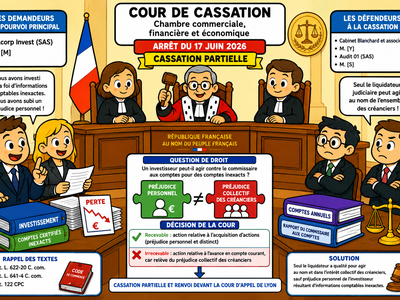 Procédure collective : Arrêt de la Cour de cassation, Chambre commerciale, 17 juin 2026, n° 25-13.536
