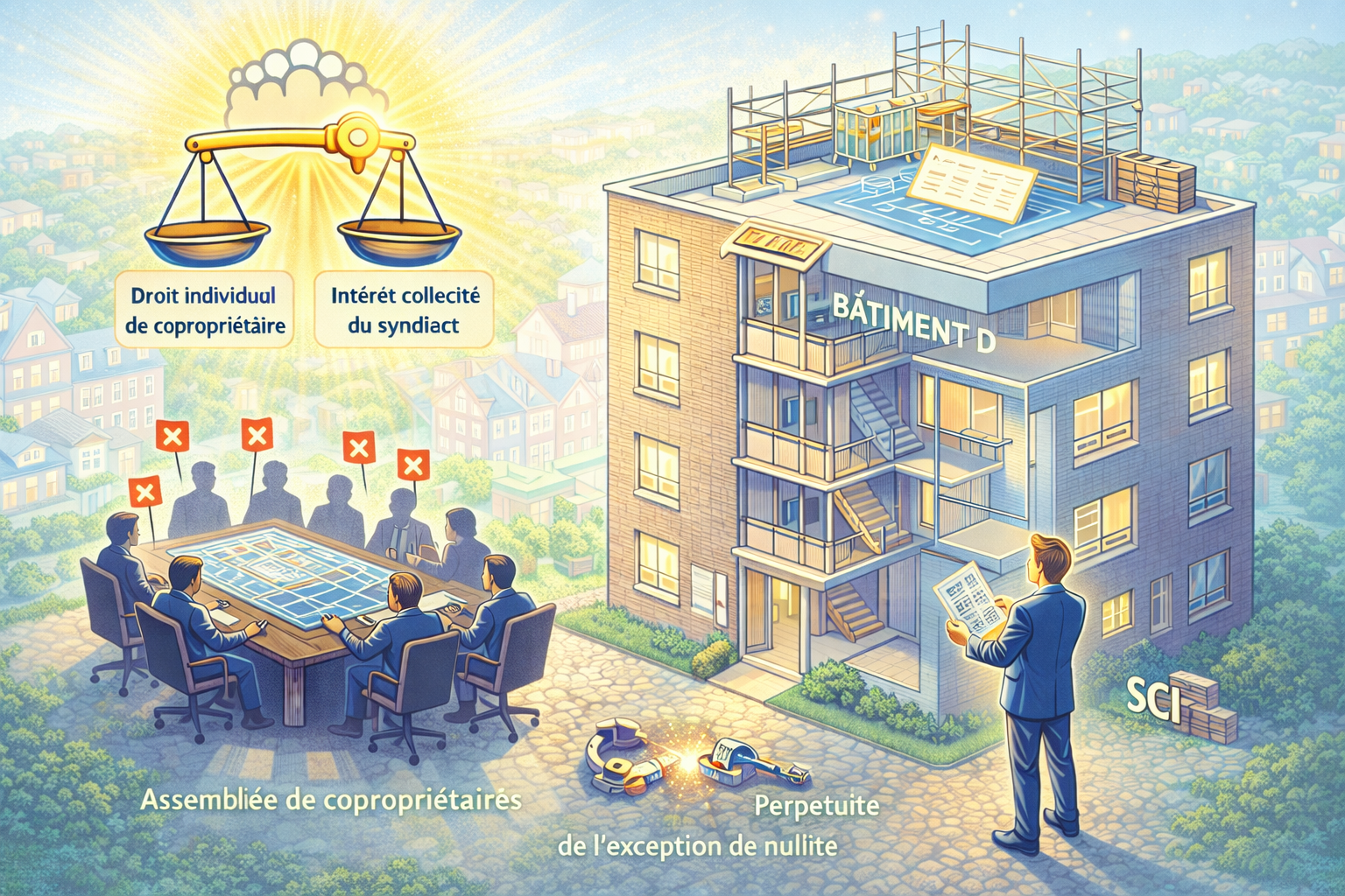 Surélévation en copropriété : Arrêt de la Cour de cassation, troisième chambre civile, 2 avril 2026, n24-15.059
