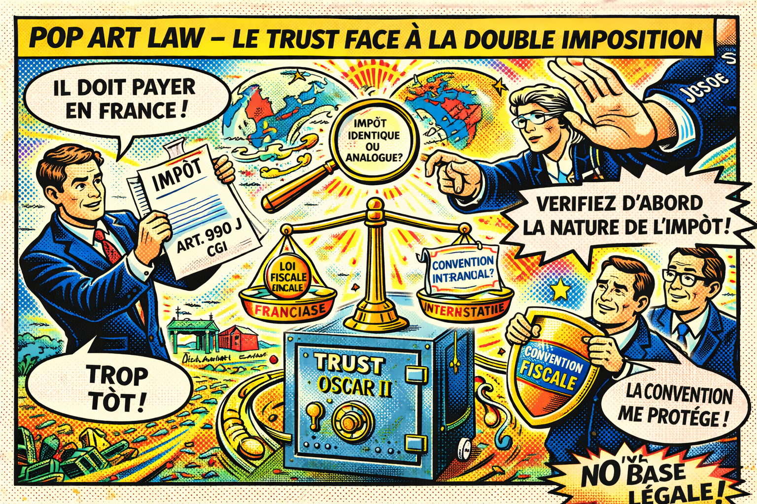 Trusts et conventions fiscales : Arrêt de la Cour de cassation, chambre commerciale, 11 février 2026, n°23-14.305