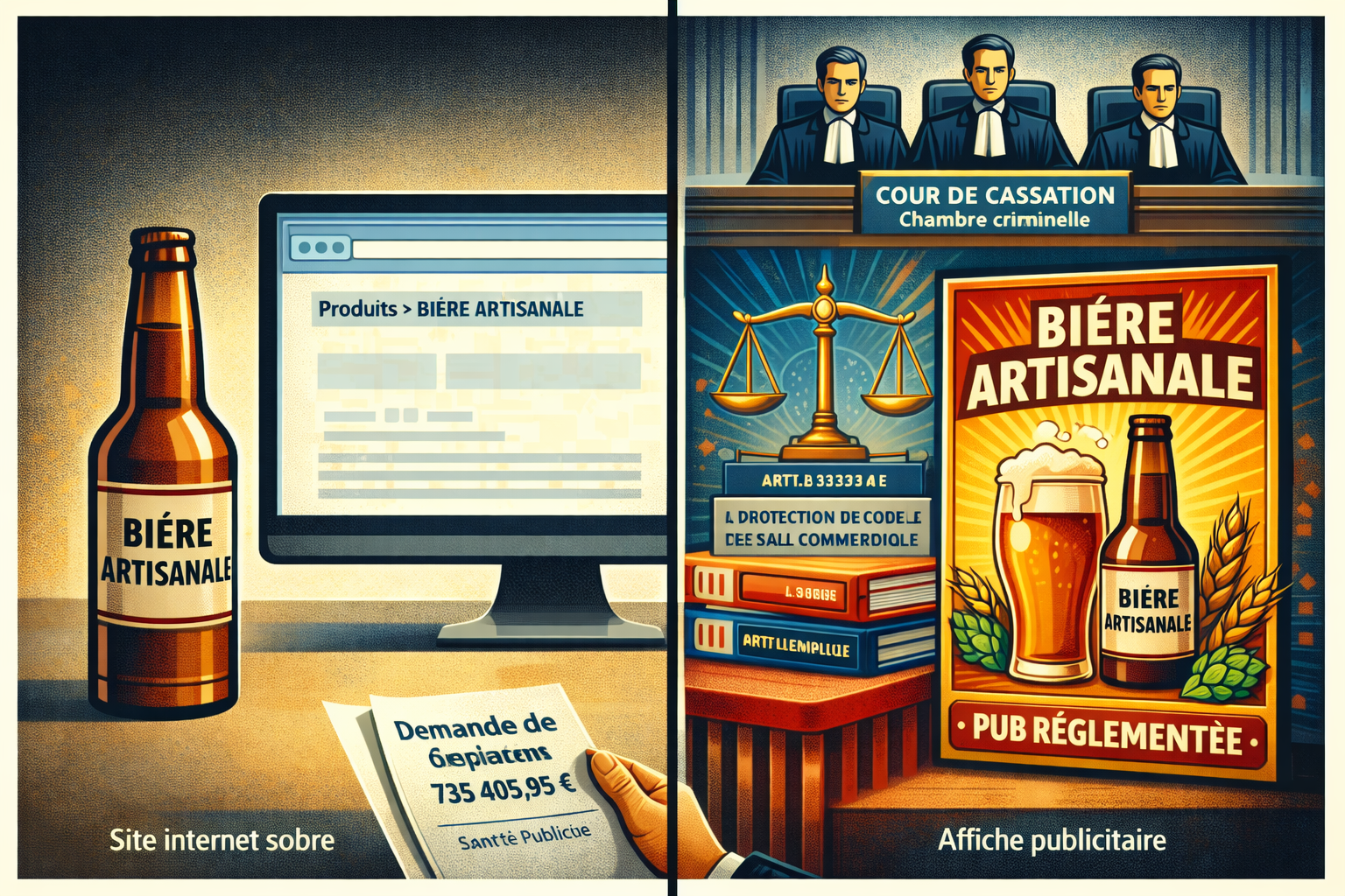 Bière "Levrette" et loi Evin : Arrêt de la Cour de cassation, chambre criminelle, 20 janvier 2026, n°24-83.474