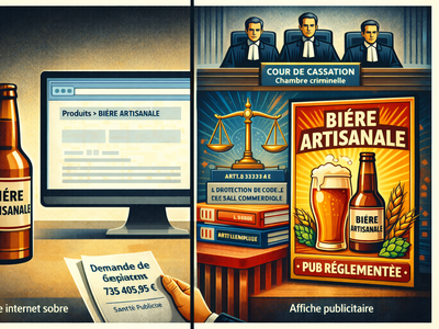 Bière "Levrette" et loi Evin : Arrêt de la Cour de cassation, chambre criminelle, 20 janvier 2026, n°24-83.474