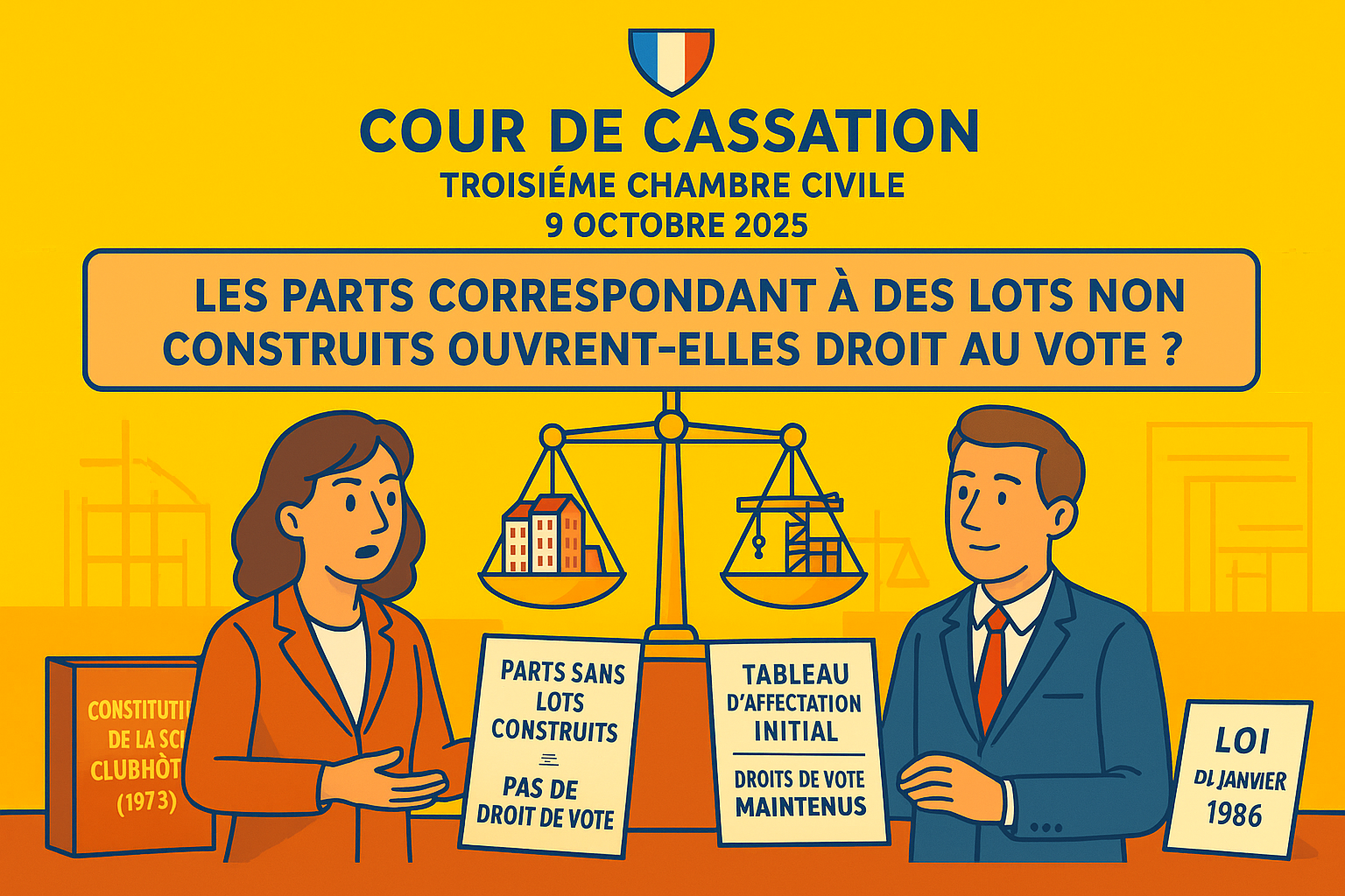 Société civile immobilière : Arrêt de la Cour de cassation, troisième chambre civile, 9 octobre 2025, Pourvoi n° 23-21.403