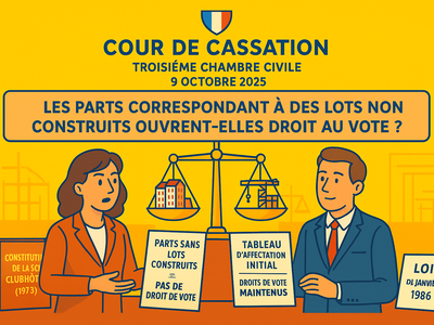 Société civile immobilière : Arrêt de la Cour de cassation, troisième chambre civile, 9 octobre 2025, Pourvoi n° 23-21.403