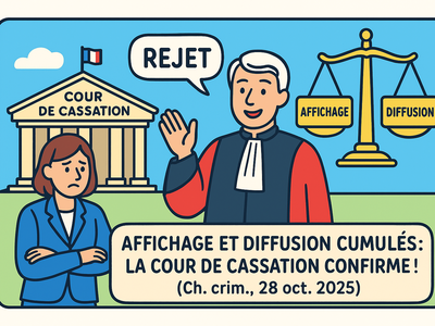 Responsabilité pénale des personnes morales : Arrêt de la Cour de cassation, chambre criminelle, 28 octobre 2025, n° 24-86.438