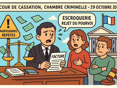 Escroquerie : Arrêt de la Cour de cassation, chambre criminelle, 29 octobre 2025, n° 23-82.631