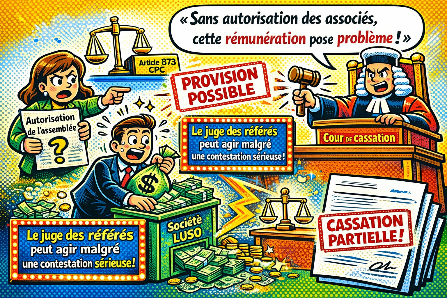Rémunération gérant SARL : Arrêt de la Cour de cassation, chambre commerciale, 11 mars 2026, n°24-15.111