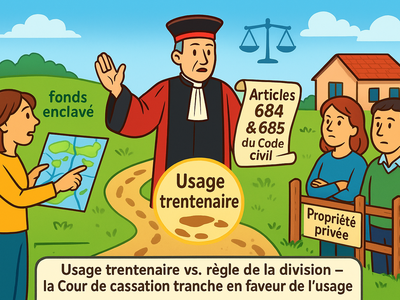 Servitude : Arrêt de la Cour de cassation, troisième chambre civile, 2 octobre 2025, Pourvoi n° 24-12.678