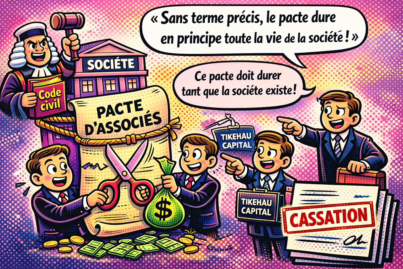 Pacte d'associés : Arrêt de la Cour de cassation, chambre commerciale, 11 mars 2026, n°24-21.896