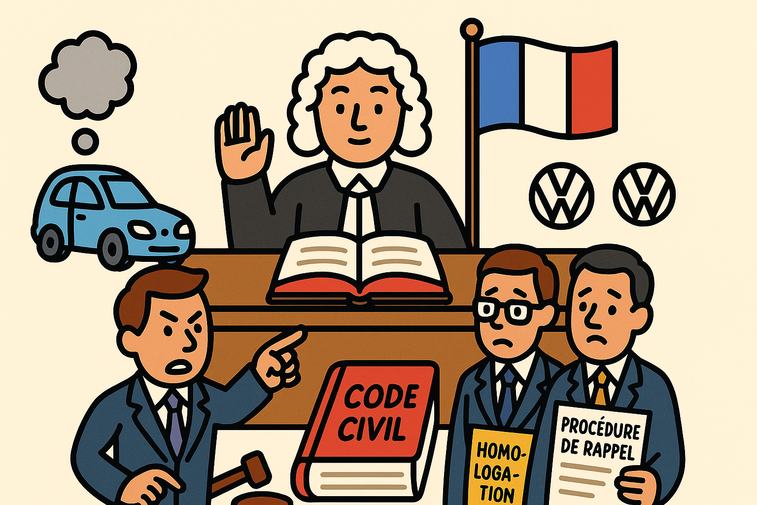Dieselgate : Arrêt de la Cour de cassation, première chambre civile, 24 septembre 2025, Pourvoi n° 23-23.869