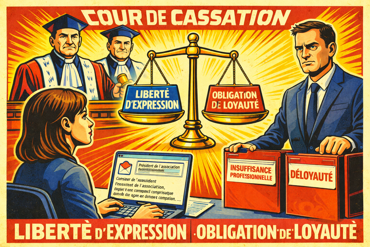 Liberté d'expression du salarié : Arrêt de la Cour de cassation, chambre sociale, 14 janvier 2026, n°23-17.946