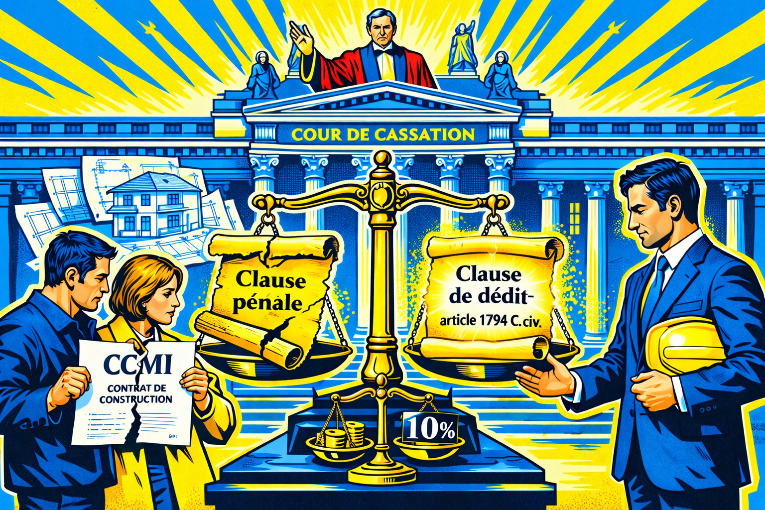 Clause pénale : Arrêt de la Cour de cassation, troisième chambre civile, 8 janvier 2026, n° 24-12.082 