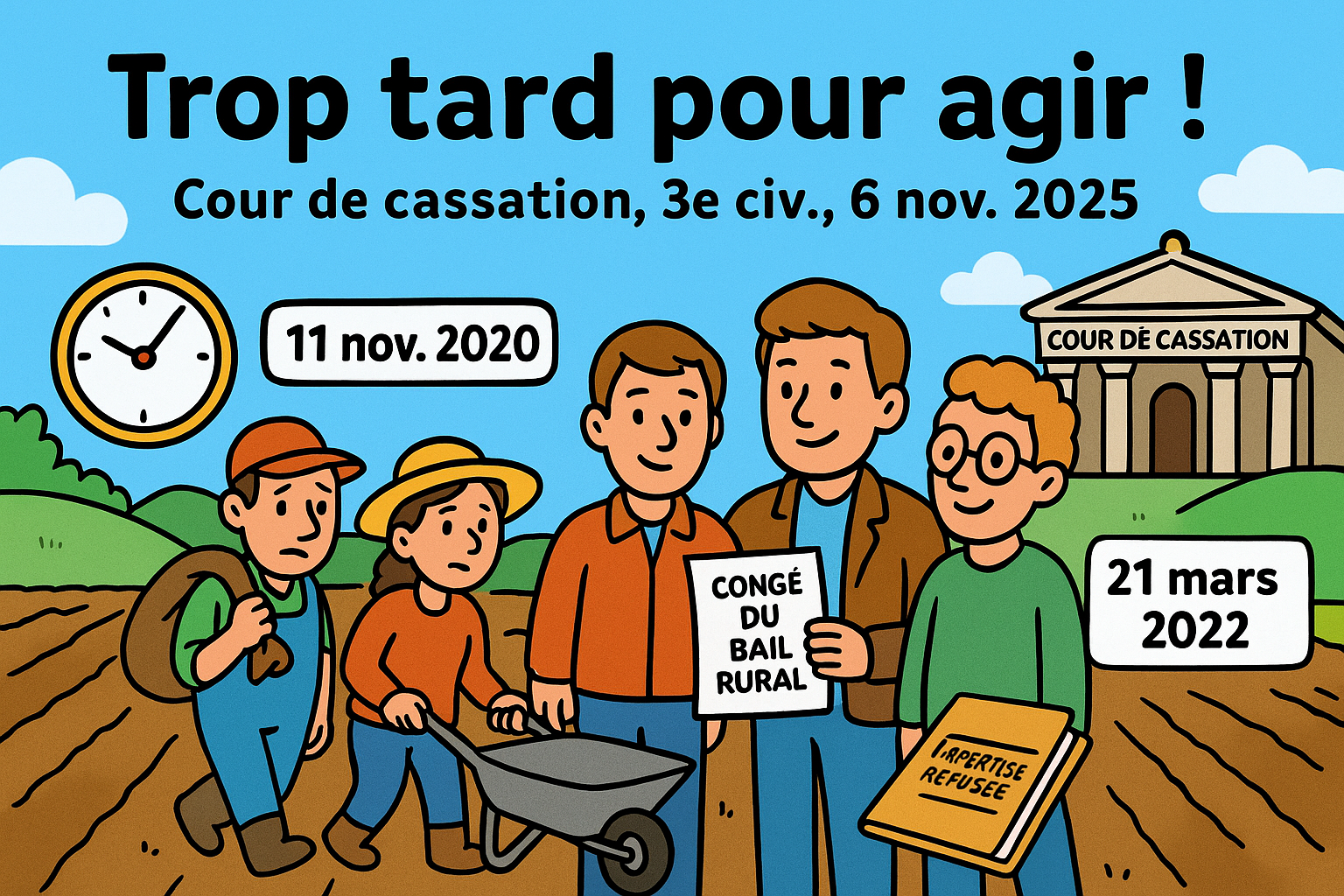 Baux ruraux : Arrêt de la Cour de cassation, troisième chambre civile, 6 novembre 2025, n° 24-19.704