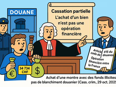 Blanchiment douanier : Arrêt de la Cour de cassation, chambre criminelle, 29 octobre 2025, n° 24-84.234