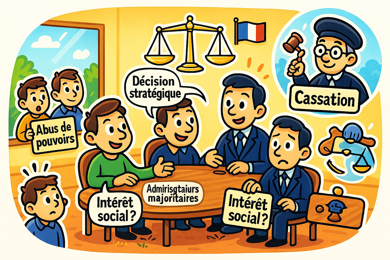 Abus de majorité : Arrêt de la Cour de cassation, chambre commerciale, 26 novembre 2025, n° 23-23.363