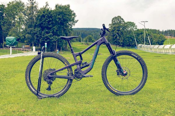 Mountainbike Bike Park Wiese