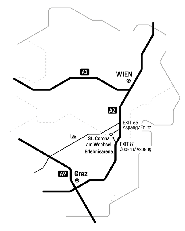 Verkehrsspinne Anreise Ankunft