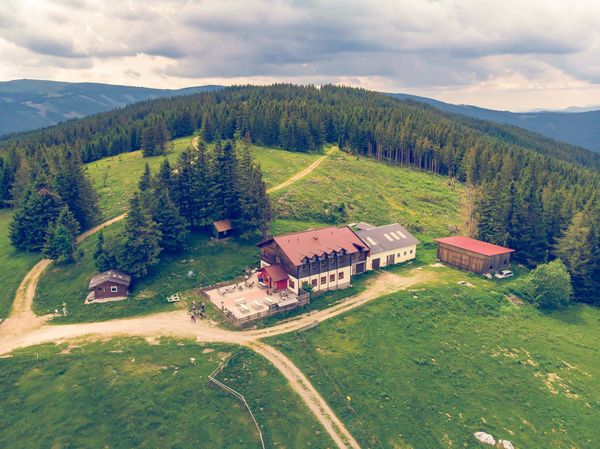 Hügel Hütte Aussicht