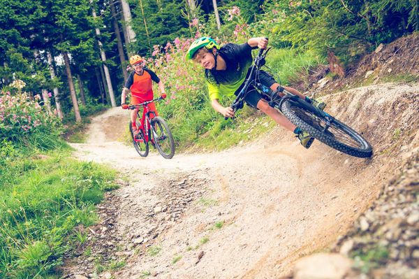 Trail Vater Sohn Biken 