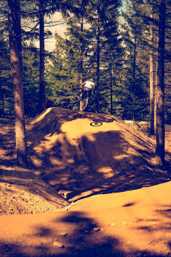 Wald Schanze Springen