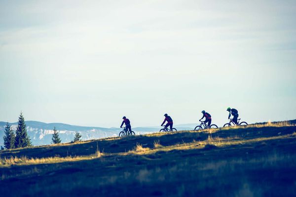 Wiese Berge Aussicht 