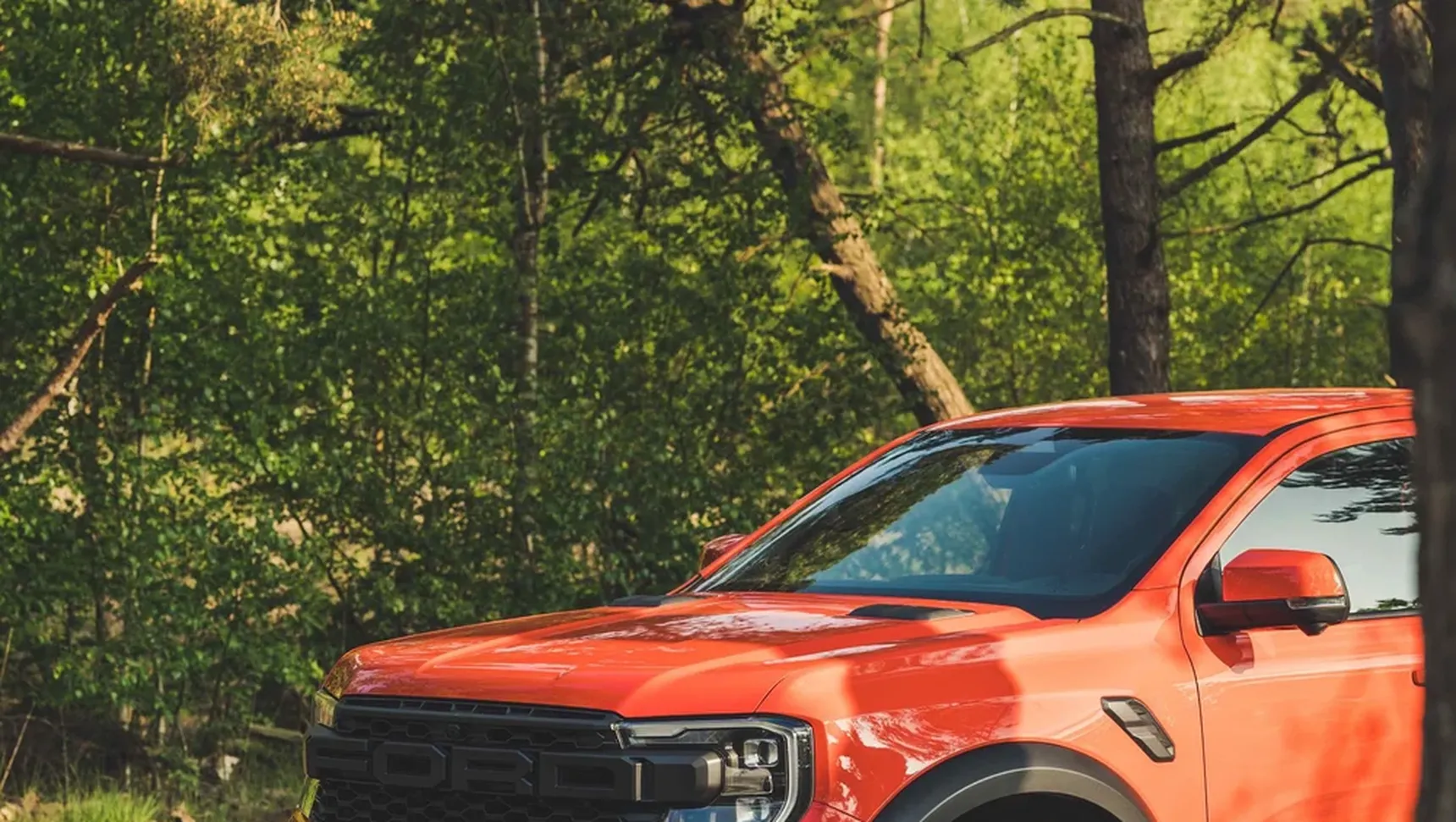 2024 Ford Ranger Raptor iphone background front side