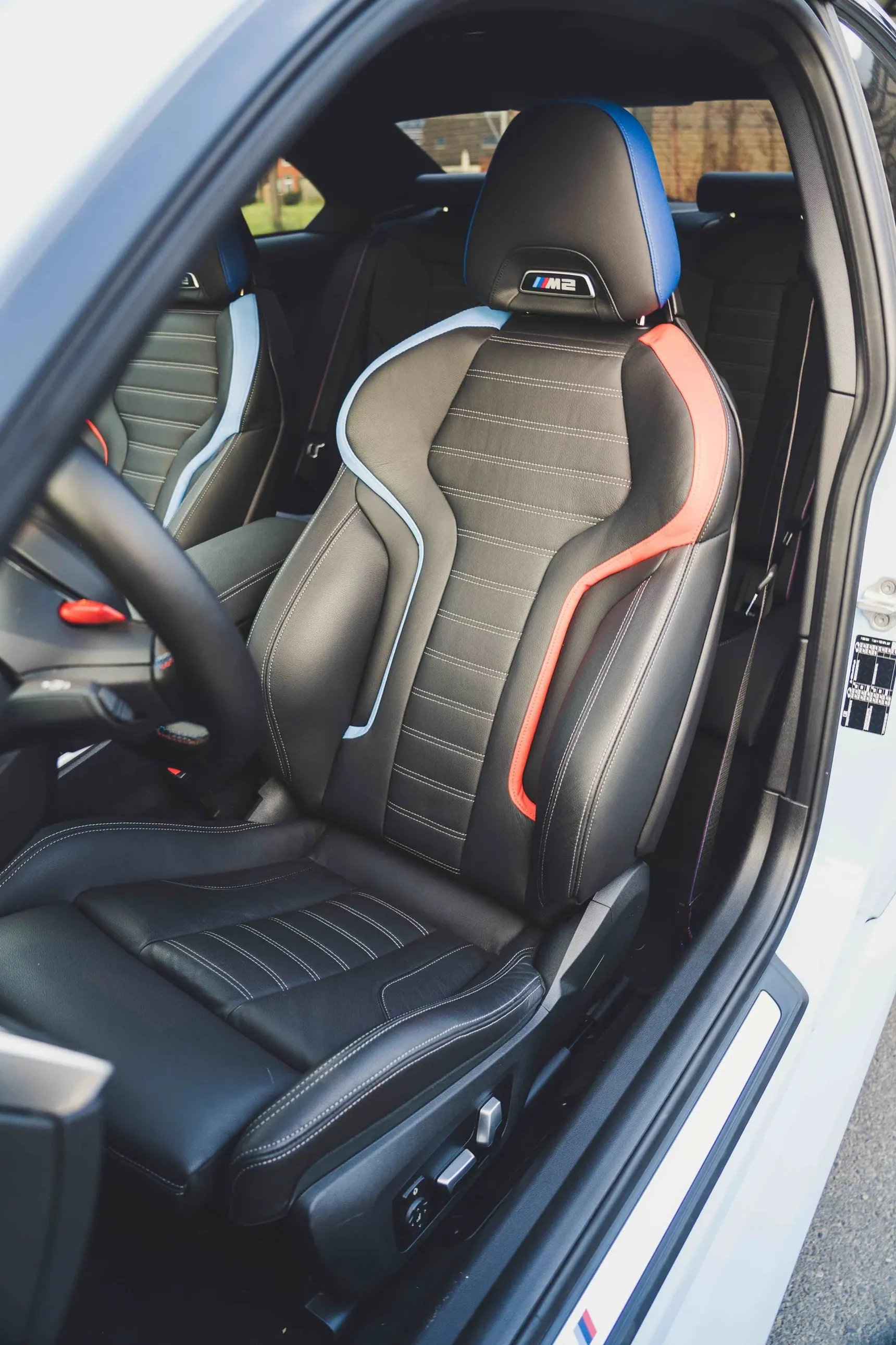 2024 BMW M2 manual interior seats