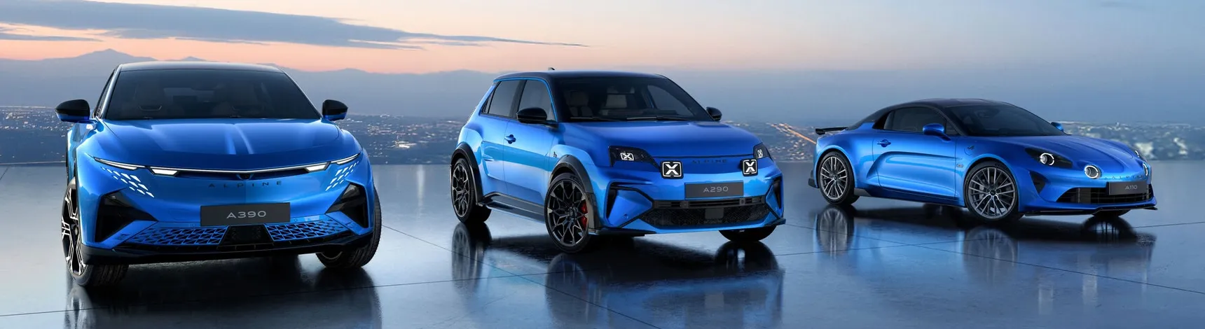 Alpine A390 GTS - Alpine A290 - Alpine A110