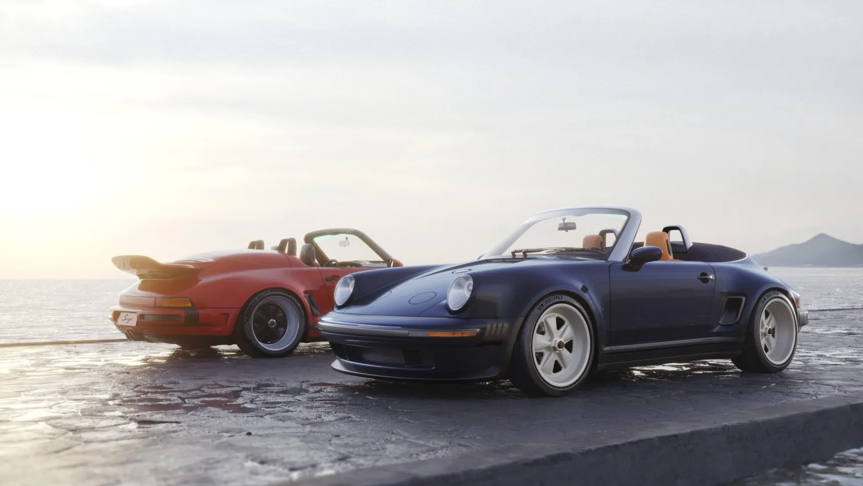 Singer Porsche 911 Carrera Cabriolet: 420 pk openlucht restomod (964)