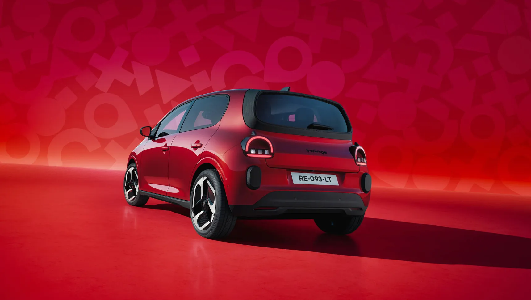 2026 Renault Twingo E-Tech red rear