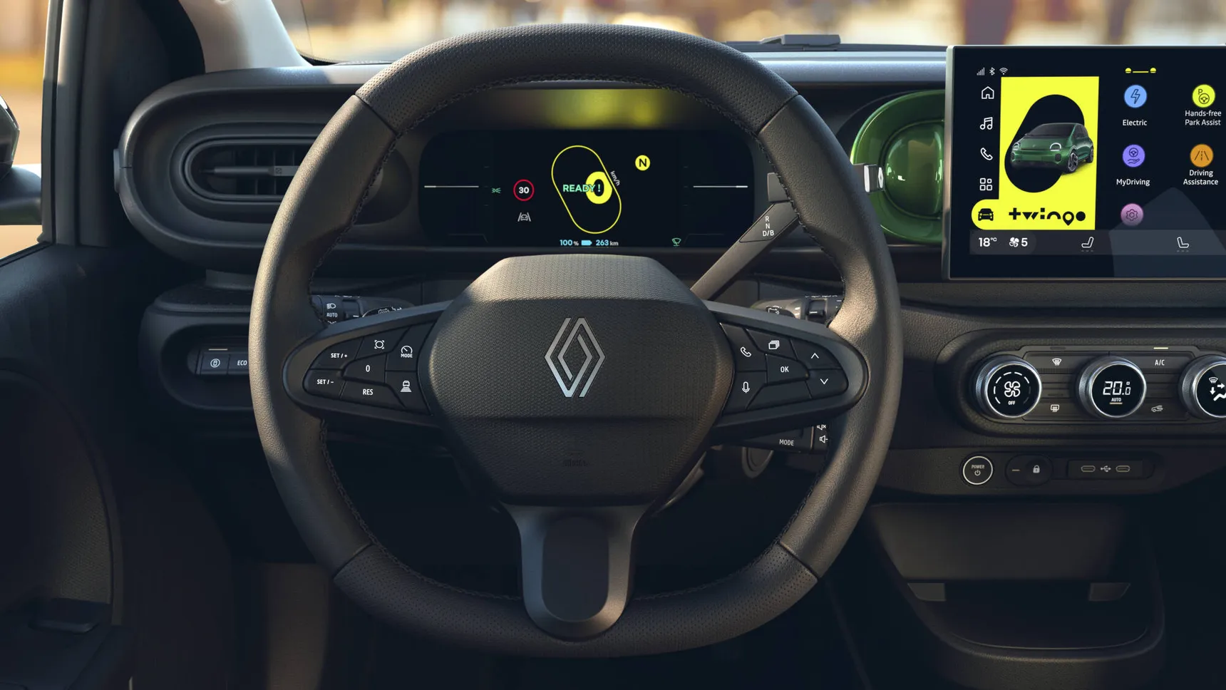 2026 Renault Twingo E-Tech interior