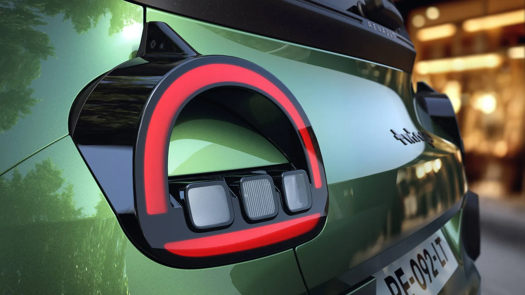 2026 Renault Twingo E-Tech rear taillight