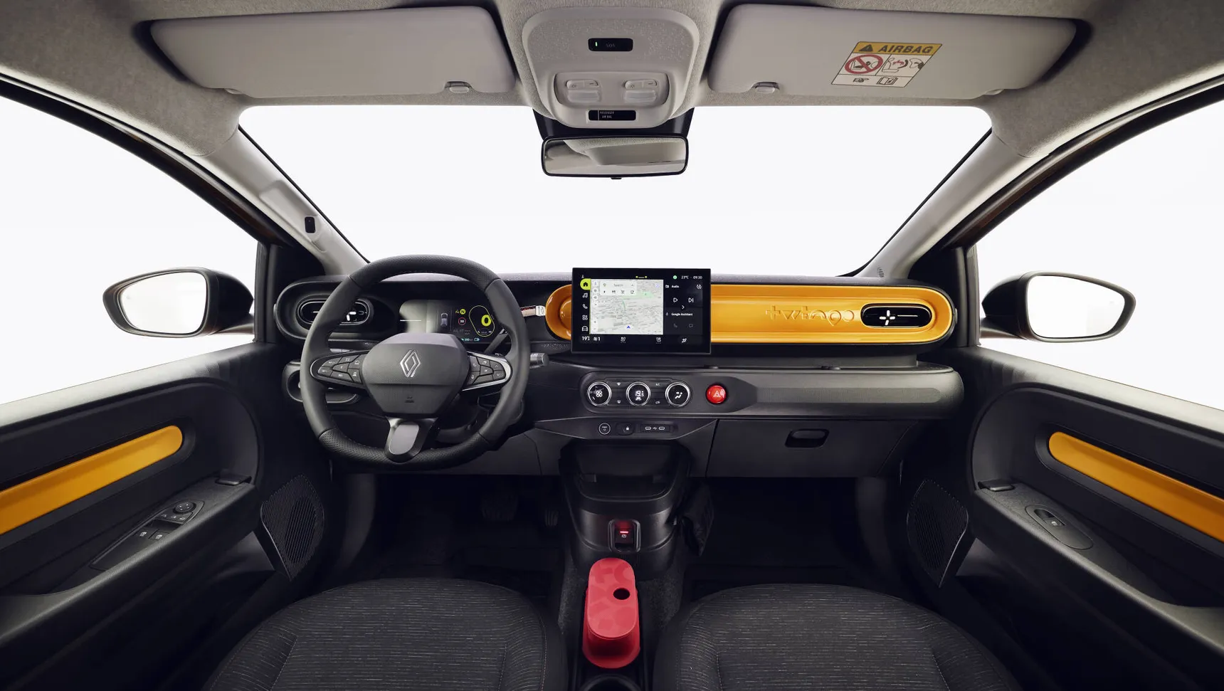 2026 Renault Twingo E-Tech yellow interior