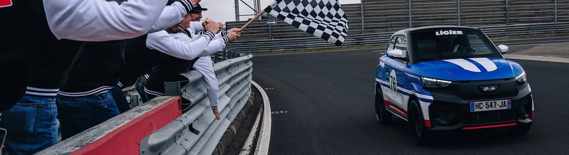 2025_Ligiers_JS50_Track_Nordschleife_Slowest_Lap_Record_Checkered_Flag