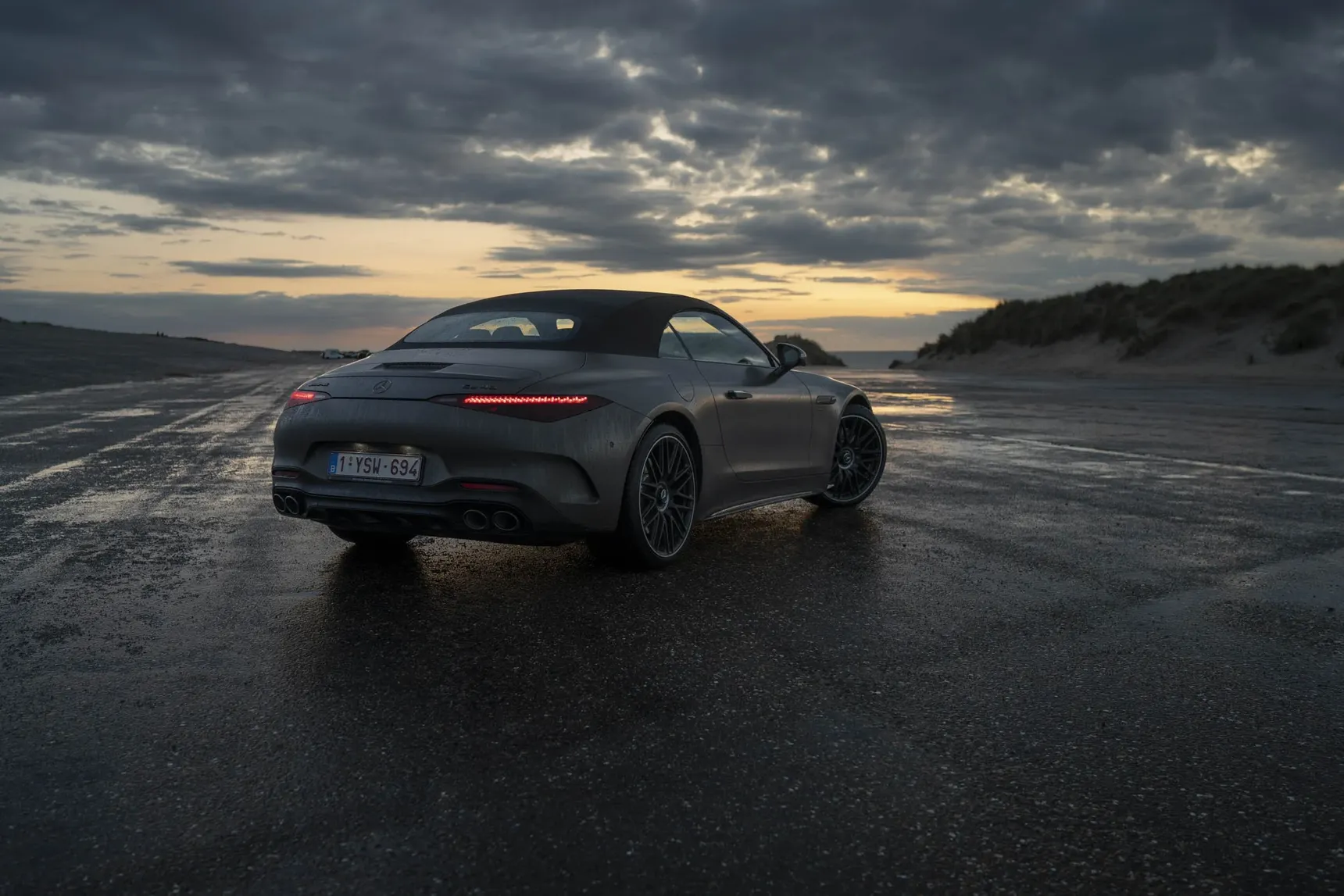 2024 Mercedes-AMG SL43 rear 3 quarter