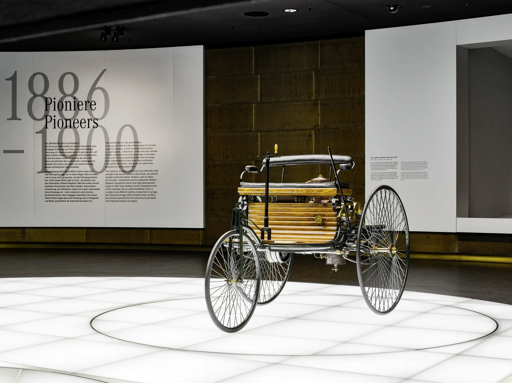 Mercedes first car 140 years