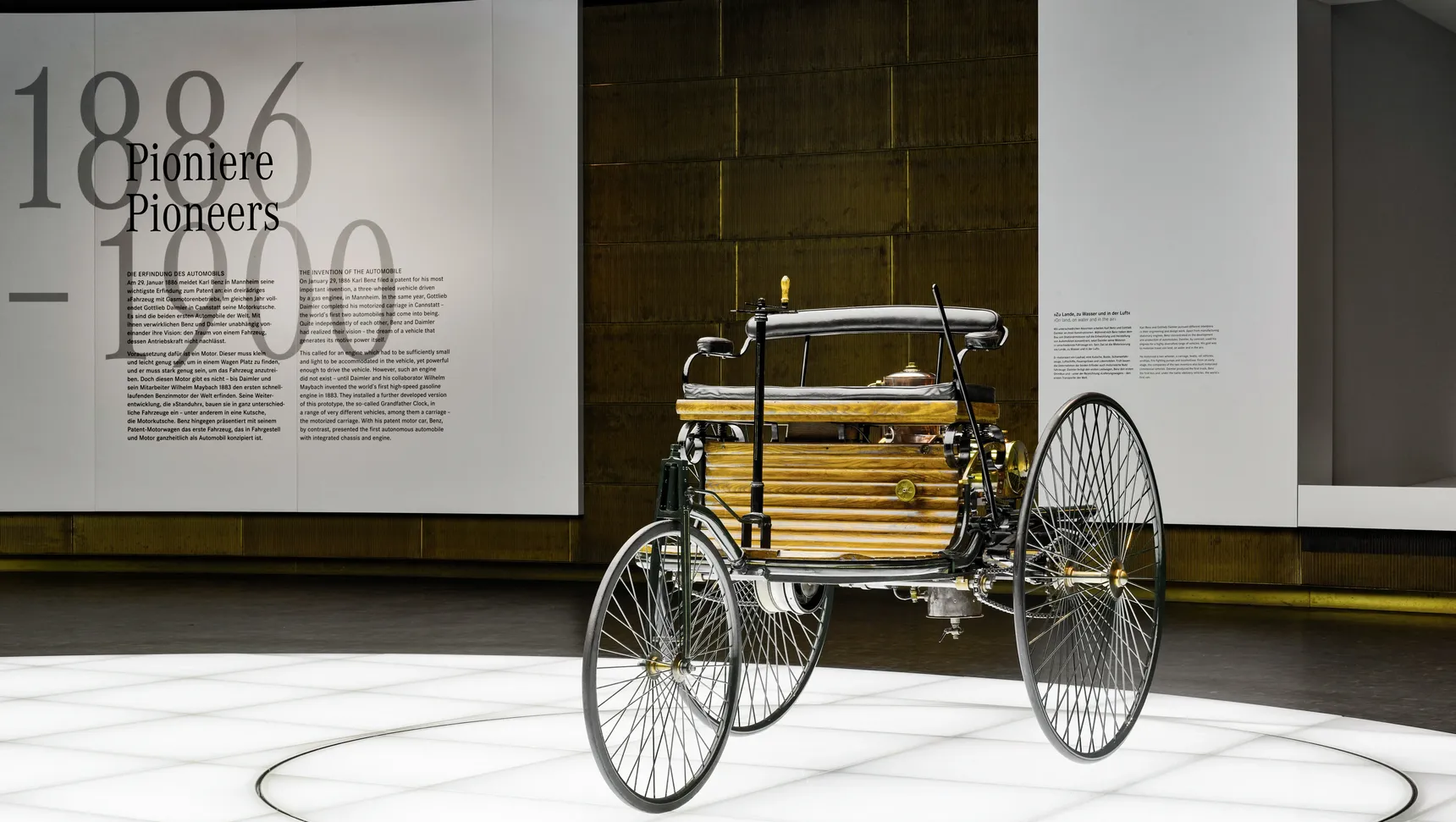 Mercedes first car 140 years