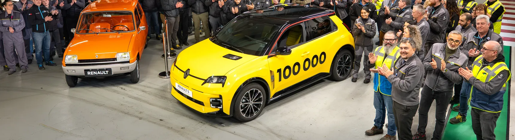 100,000 Renault 5 E-Tech Electric vehicles produced in Douai