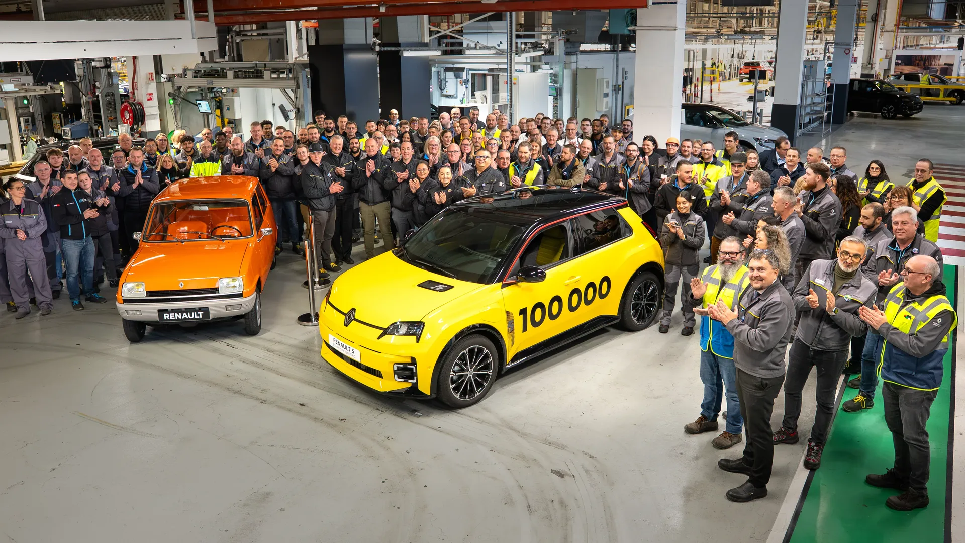 100,000 Renault 5 E-Tech Electric vehicles produced in Douai