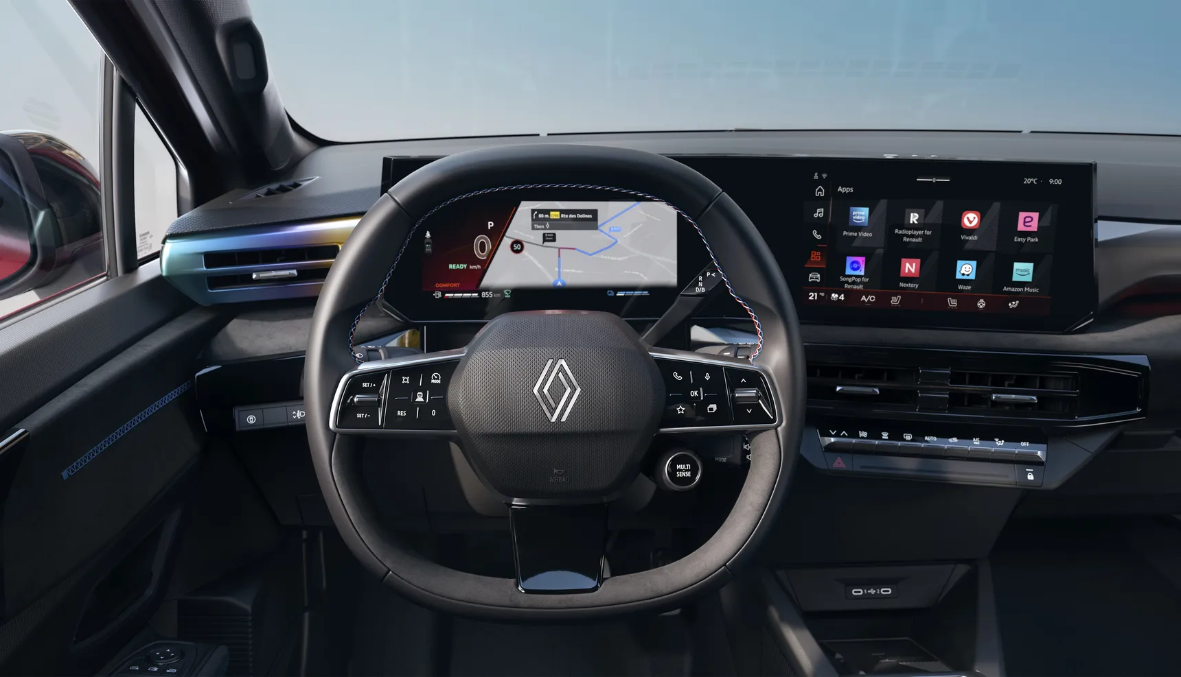 Renault Clio full hybrid E-Tech - Esprit Alpine - Absolute Red