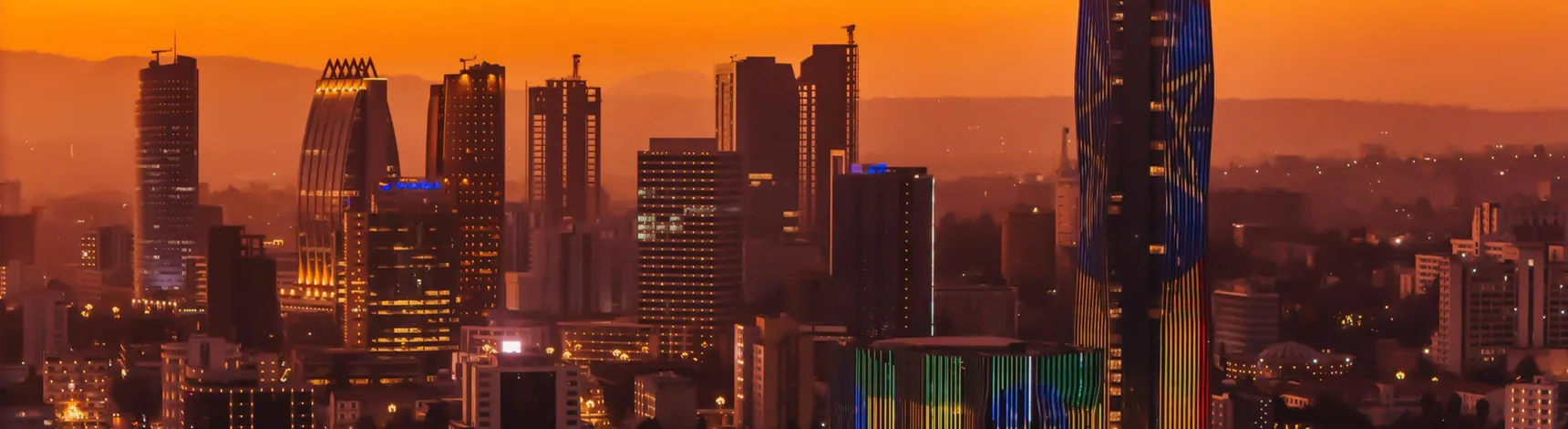 Ethiopië_Skyline_Sunset_Wallpaper_HD