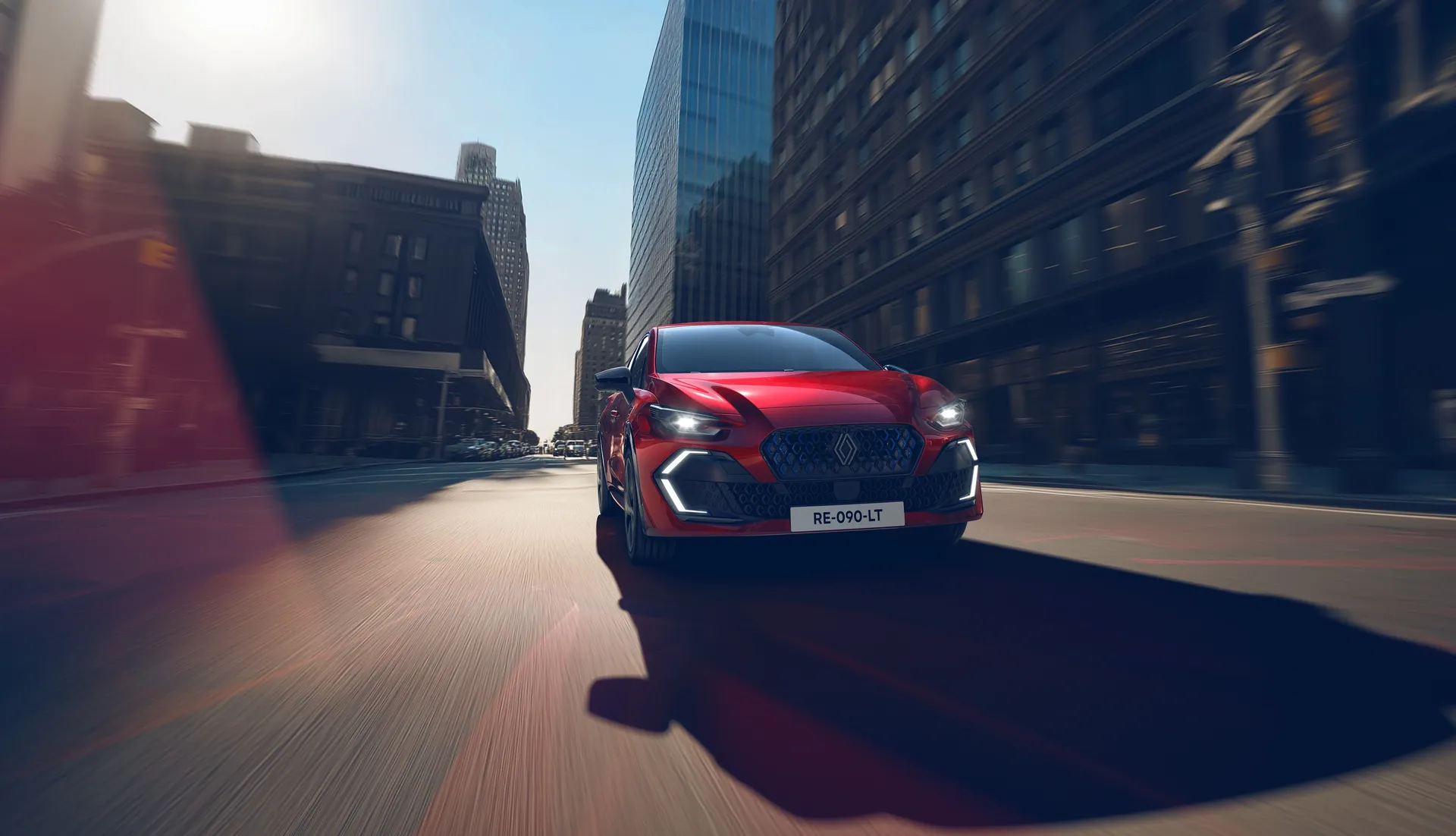 Renault Clio full hybrid E-Tech - Esprit Alpine - Absolute Red