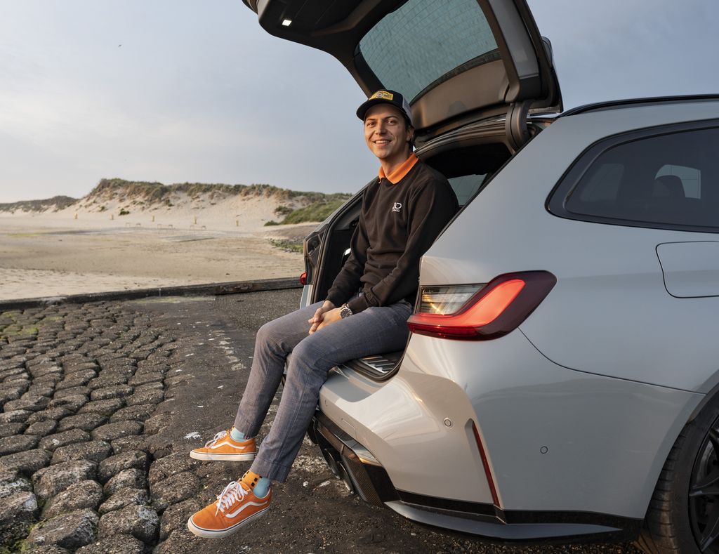 2023 BMW M3 Touring trunk Beau Ackx