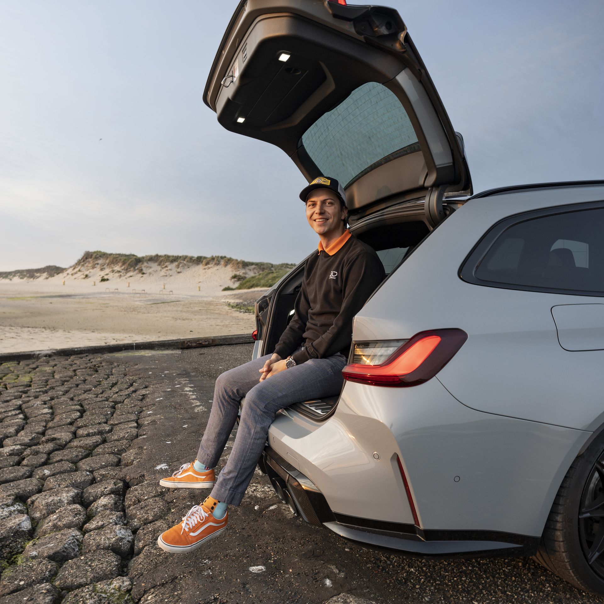 2023 BMW M3 Touring trunk Beau Ackx