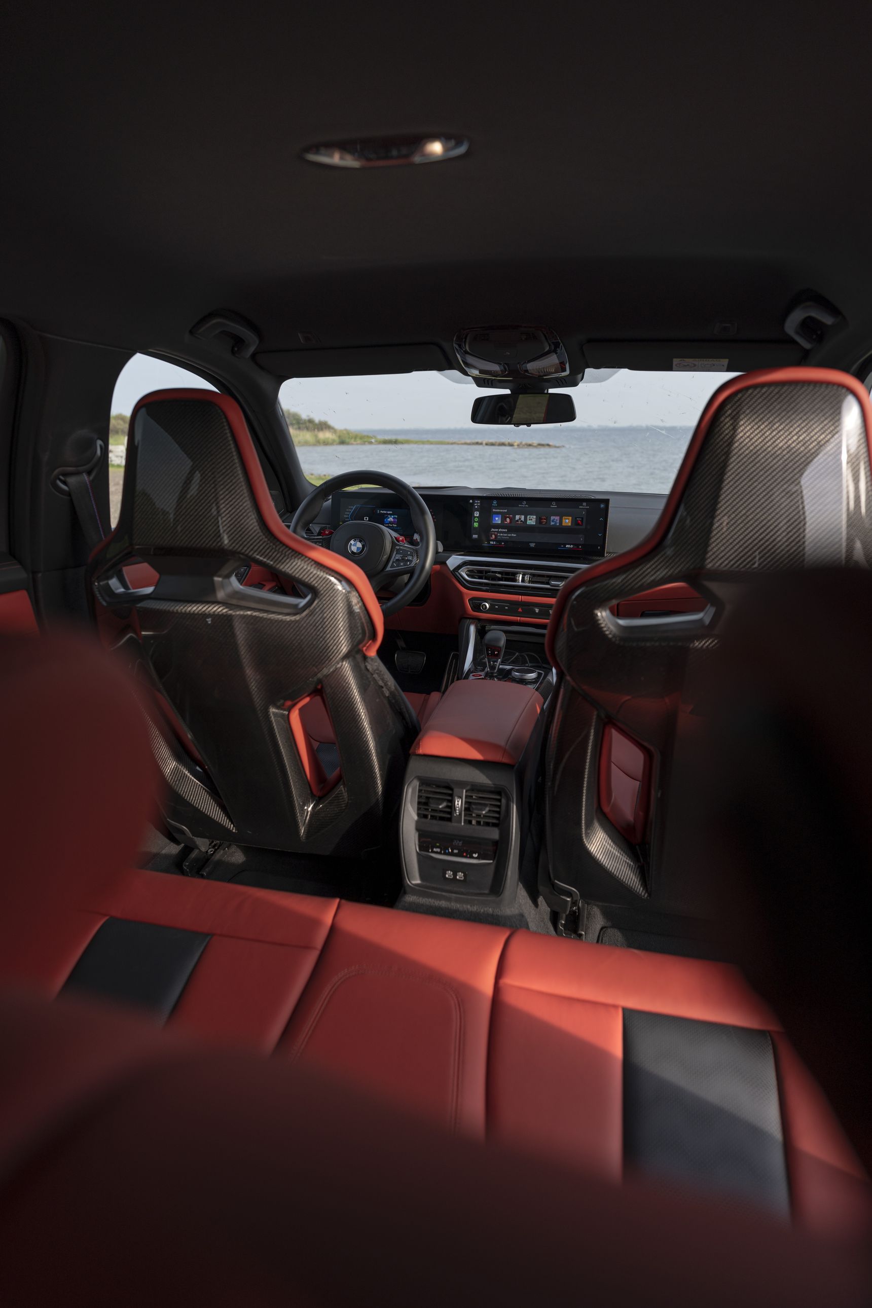2023 BMW M3 Touring red carbon seats